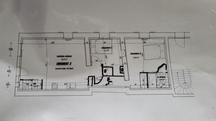 Ma-Cabane - Vente Maison Saintes, 57 m²