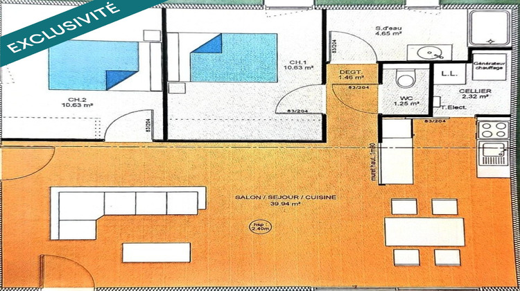 Ma-Cabane - Vente Maison Saintes, 71 m²