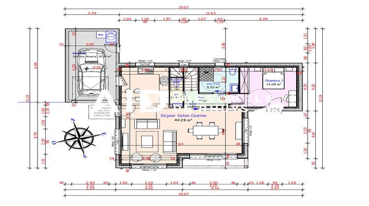 Ma-Cabane - Vente Maison SARZEAU, 109 m²