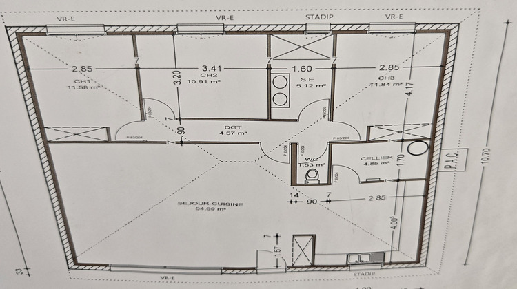 Ma-Cabane - Vente Maison Saugnacq-et-Muret, 105 m²