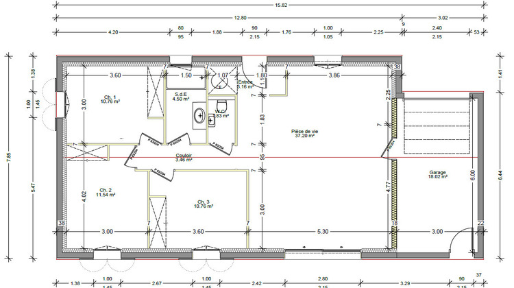Ma-Cabane - Vente Maison Saujon, 83 m²