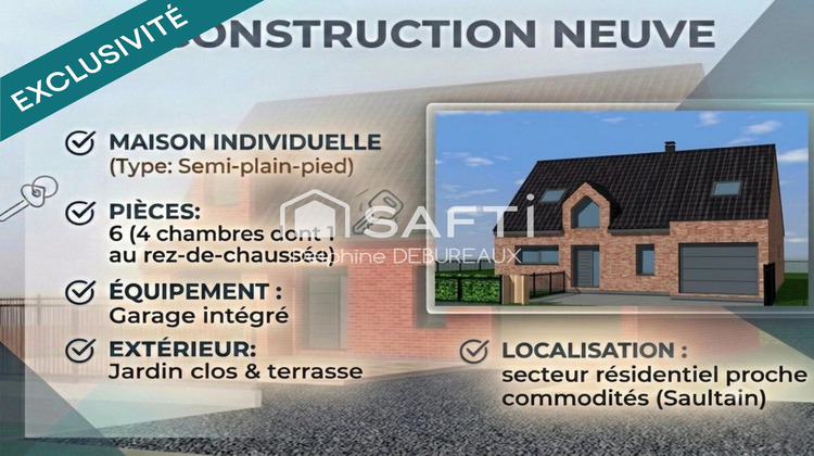 Ma-Cabane - Vente Maison Saultain, 121 m²