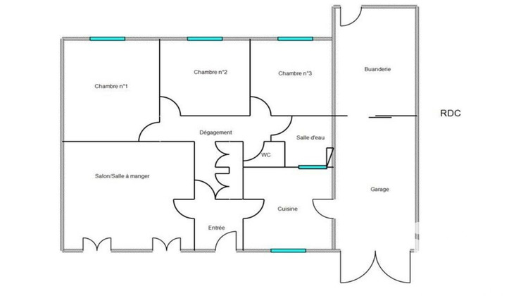 Ma-Cabane - Vente Maison Sauzé-Vaussais, 78 m²