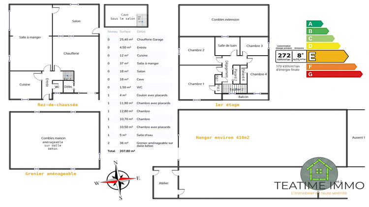Ma-Cabane - Vente Maison Scaër, 130 m²