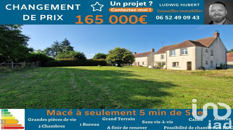 Ma-Cabane - Vente Maison Sées, 141 m²