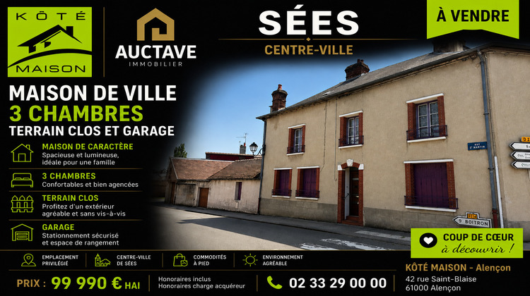 Ma-Cabane - Vente Maison SEES, 87 m²