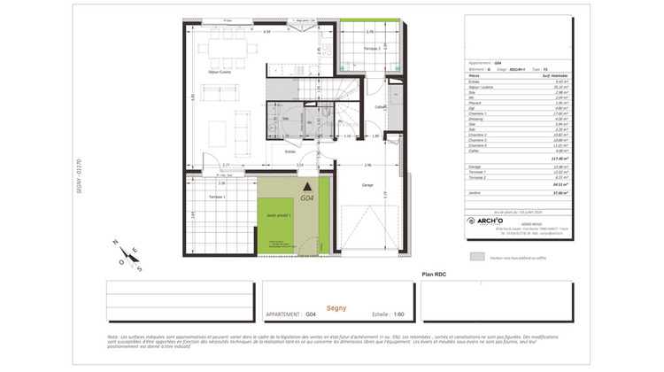 Ma-Cabane - Vente Maison SEGNY, 116 m²