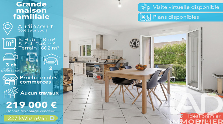 Ma-Cabane - Vente Maison Seloncourt, 118 m²