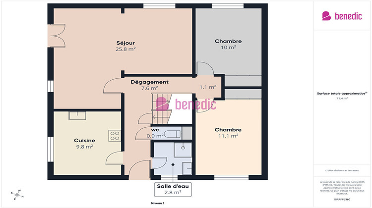 Ma-Cabane - Vente Maison SERVIGNY-LES-SAINTE-BARBE, 96 m²