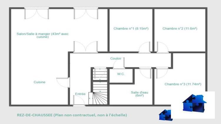 Ma-Cabane - Vente Maison Souppes-sur-Loing, 150 m²