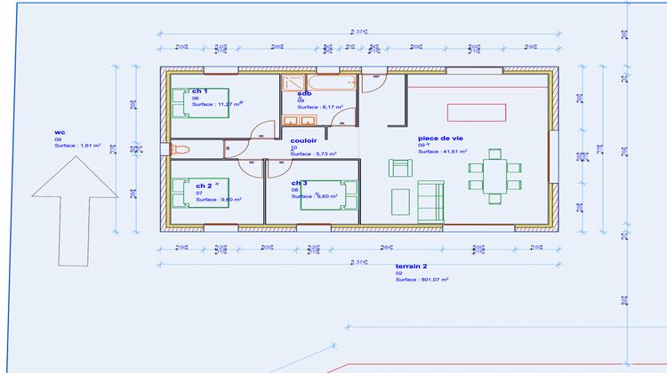 Ma-Cabane - Vente Maison Tarbes, 91 m²