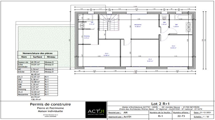 Ma-Cabane - Vente Maison Tassin-la-Demi-Lune, 130 m²