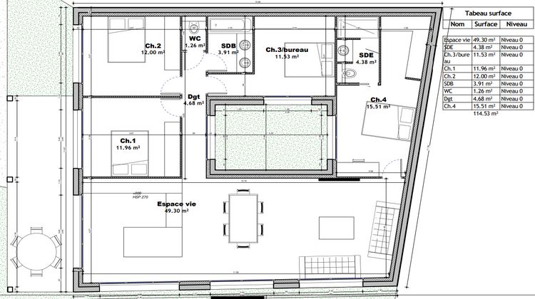 Ma-Cabane - Vente Maison Tassin-la-Demi-Lune, 115 m²