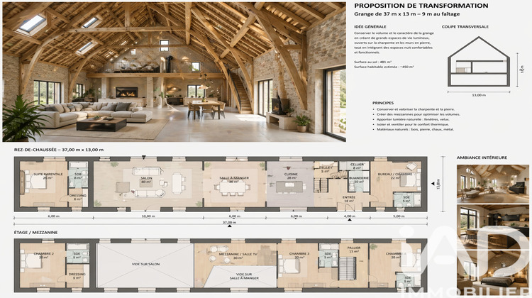 Ma-Cabane - Vente Maison Tercillat, 400 m²