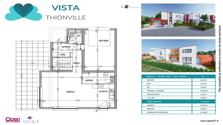 Ma-Cabane - Vente Maison Thionville, 116 m²