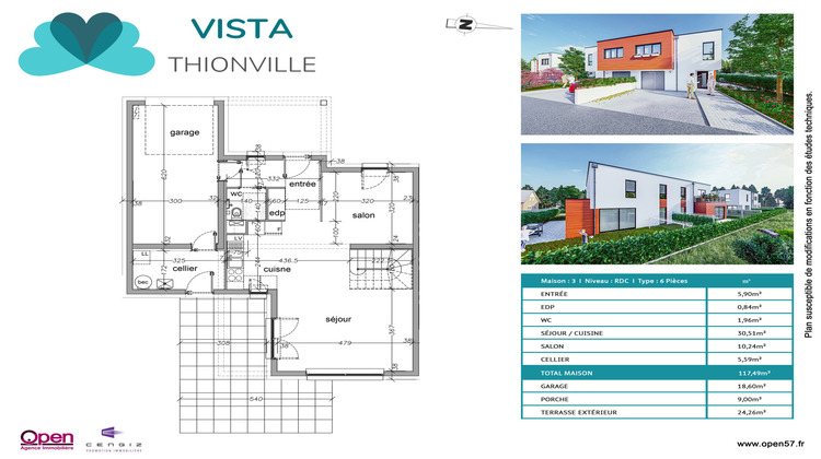 Ma-Cabane - Vente Maison Thionville, 117 m²