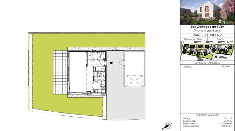 Ma-Cabane - Vente Maison THONON-LES-BAINS, 87 m²