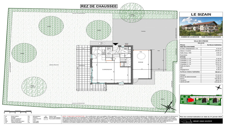 Ma-Cabane - Vente Maison THONON-LES-BAINS, 109 m²