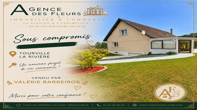 Ma-Cabane - Vente Maison TOURVILLE-LA-RIVIERE, 141 m²