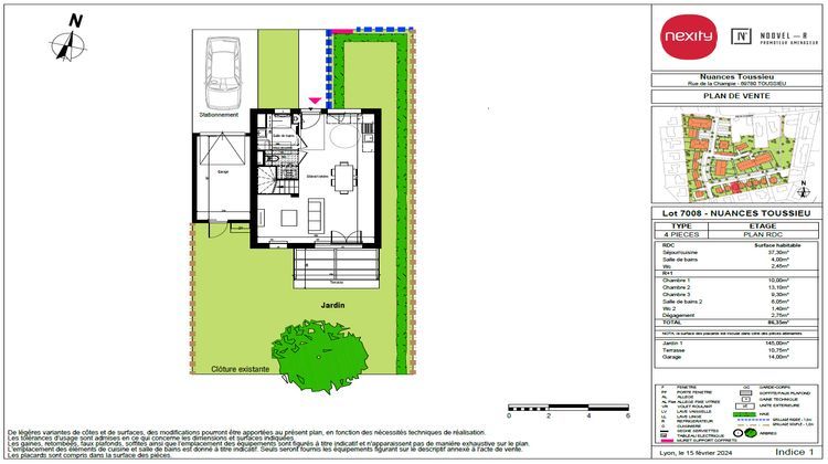 Ma-Cabane - Vente Maison TOUSSIEU, 86 m²