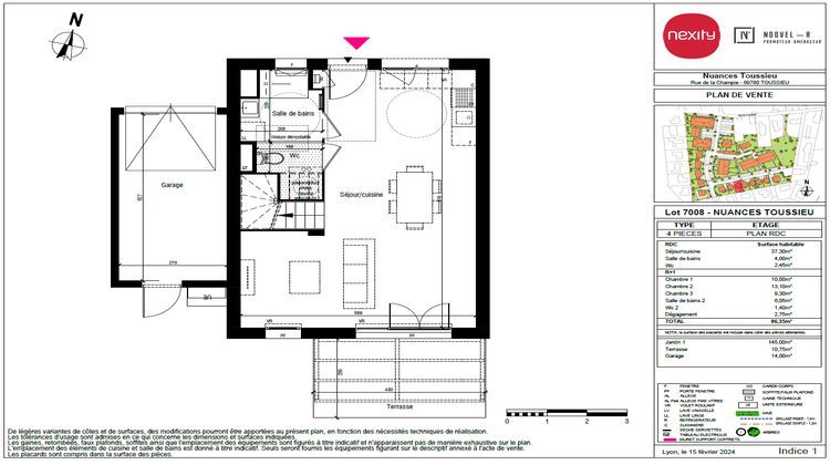 Ma-Cabane - Vente Maison TOUSSIEU, 86 m²