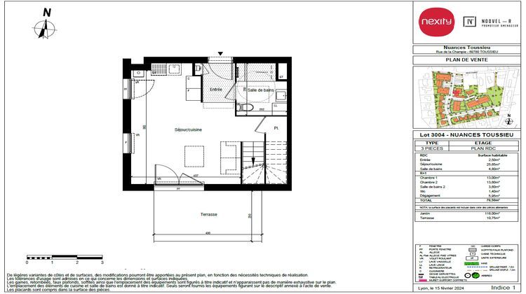 Ma-Cabane - Vente Maison TOUSSIEU, 70 m²