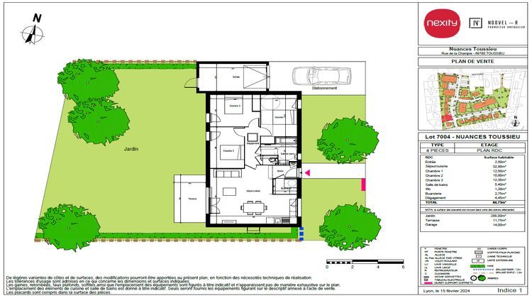 Ma-Cabane - Vente Maison TOUSSIEU, 84 m²