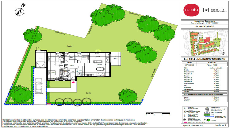 Ma-Cabane - Vente Maison TOUSSIEU, 118 m²