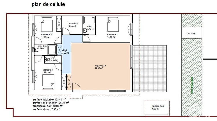 Ma-Cabane - Vente Maison Tresserre, 105 m²