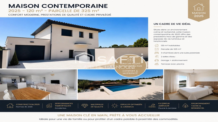 Ma-Cabane - Vente Maison Vailhauques, 120 m²