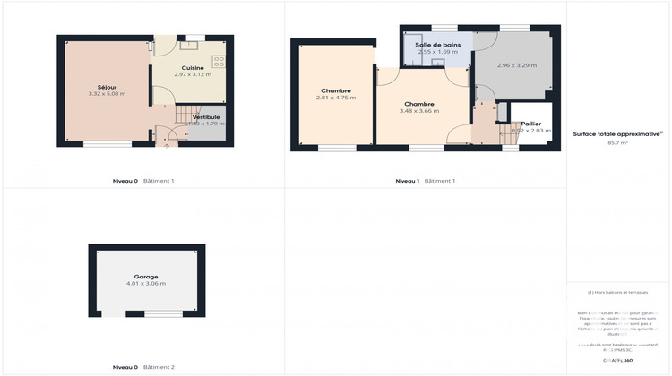 Ma-Cabane - Vente Maison Vaires-sur-Marne, 73 m²