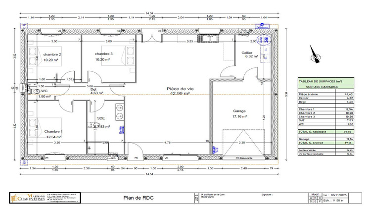 Ma-Cabane - Vente Maison Vars, 98 m²