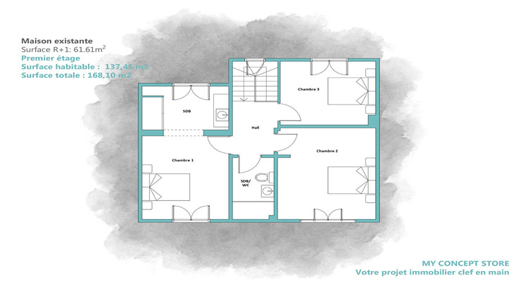 Ma-Cabane - Vente Maison VAUCRESSON, 198 m²