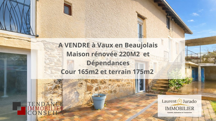 Ma-Cabane - Vente Maison Vaux-en-Beaujolais, 220 m²