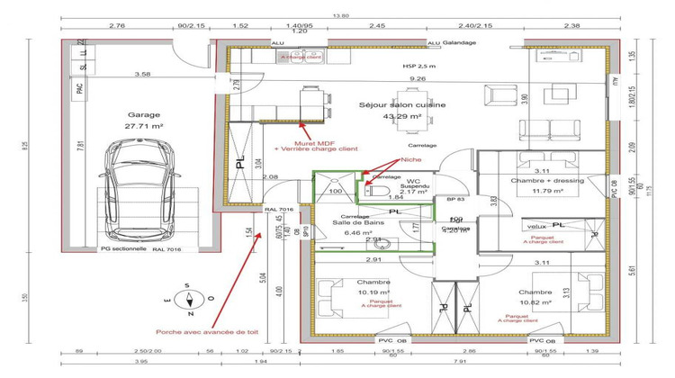 Ma-Cabane - Vente Maison VENDRENNES, 89 m²