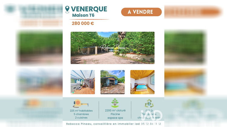 Ma-Cabane - Vente Maison Venerque, 225 m²