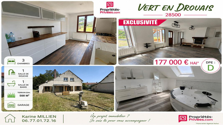 Ma-Cabane - Vente Maison VERT EN DROUAIS, 80 m²