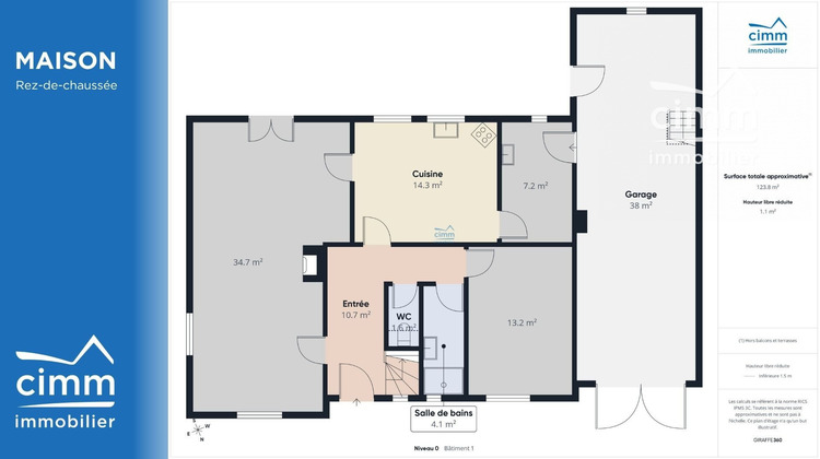 Ma-Cabane - Vente Maison Villebernier, 144 m²
