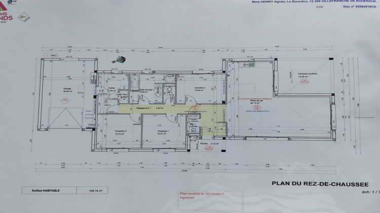 Ma-Cabane - Vente Maison VILLEFRANCHE-DE-ROUERGUE, 104 m²