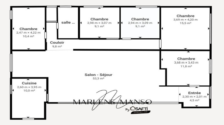 Ma-Cabane - Vente Maison Villenave-d'Ornon, 153 m²