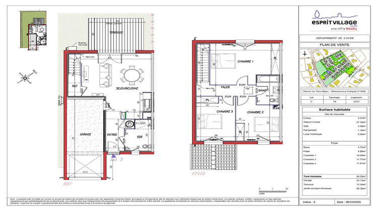 Ma-Cabane - Vente Maison VILLENEUVE-LA-COMPTAL, 89 m²