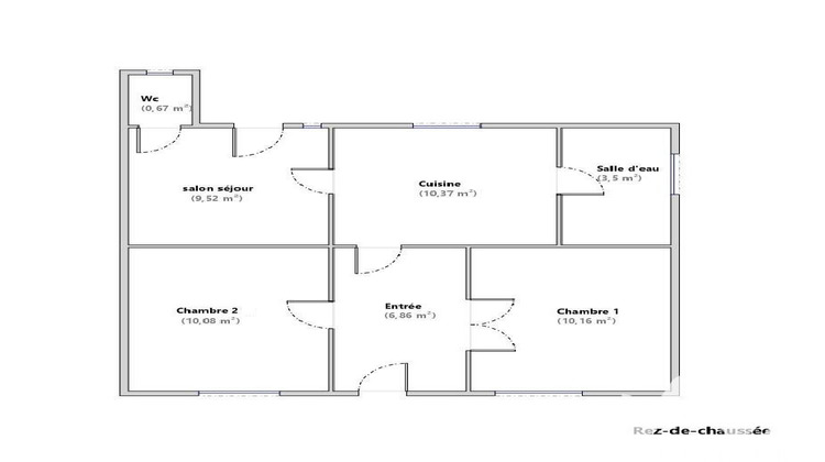 Ma-Cabane - Vente Maison Villeneuve-le-Roi, 51 m²