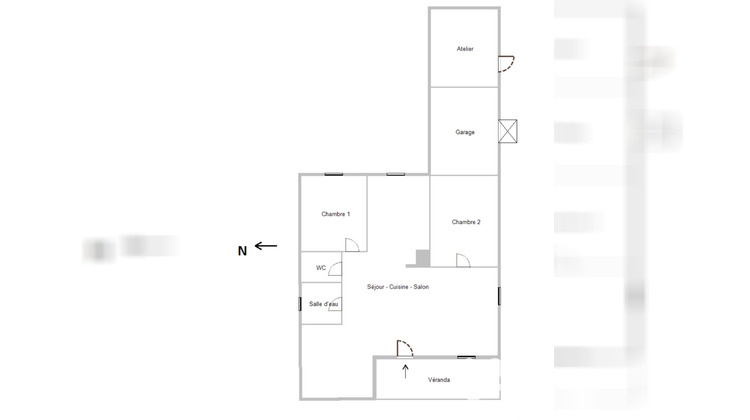Ma-Cabane - Vente Maison Villeneuve-Lès-Béziers, 76 m²