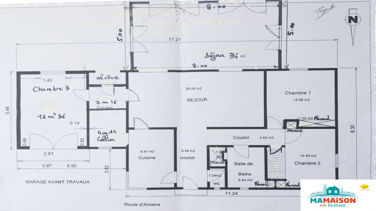 Ma-Cabane - Vente Maison Villers-Bretonneux, 129 m²