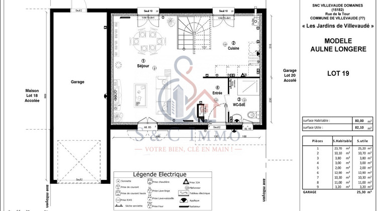 Ma-Cabane - Vente Maison Villevaudé, 80 m²