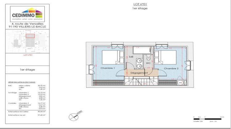 Ma-Cabane - Vente Maison Villiers-le-Bâcle, 90 m²