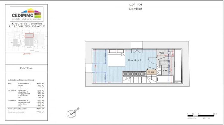 Ma-Cabane - Vente Maison Villiers-le-Bâcle, 90 m²