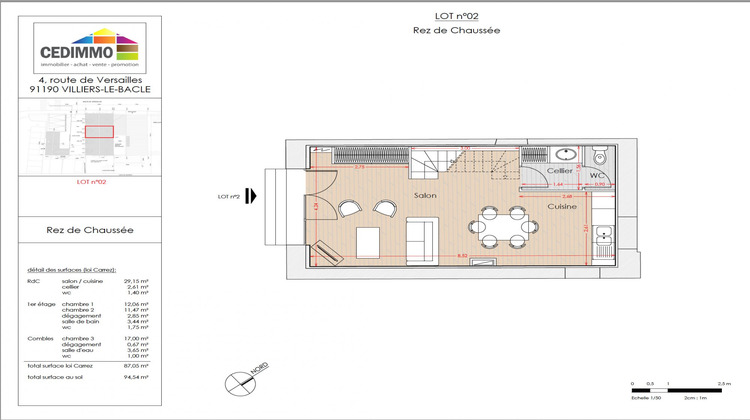 Ma-Cabane - Vente Maison Villiers-le-Bâcle, 86 m²