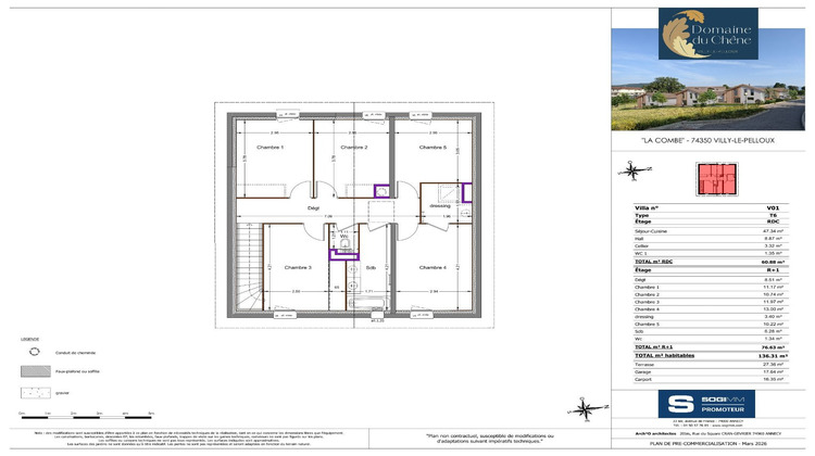 Ma-Cabane - Vente Maison VILLY LE PELLOUX, 136 m²
