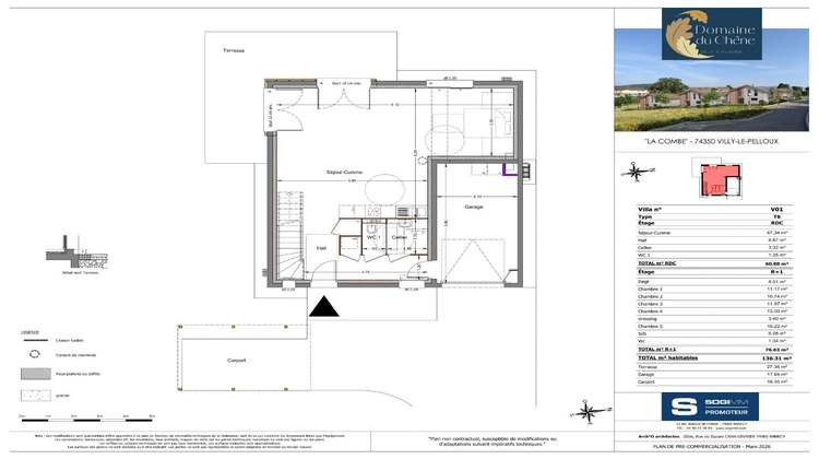 Ma-Cabane - Vente Maison VILLY LE PELLOUX, 136 m²